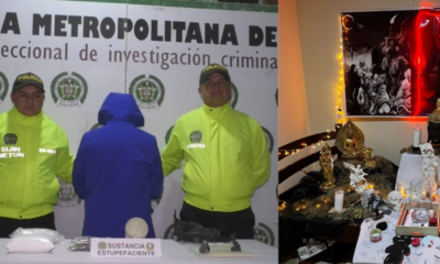 El Altar Satánico que Usaba Gasta de Drogas en Boyacá Para No SER Descubierto