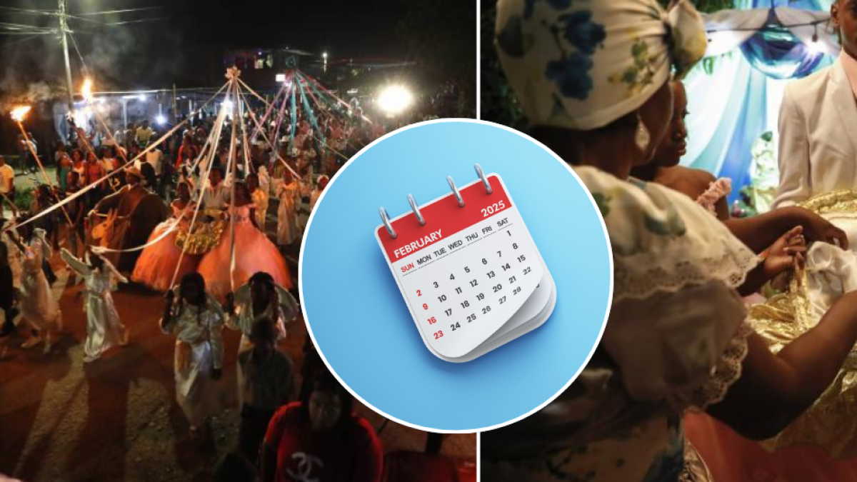 La Poblacia de Colombia que Celebra la NaviDad en febrero y Honra Al Niño Dios Negro