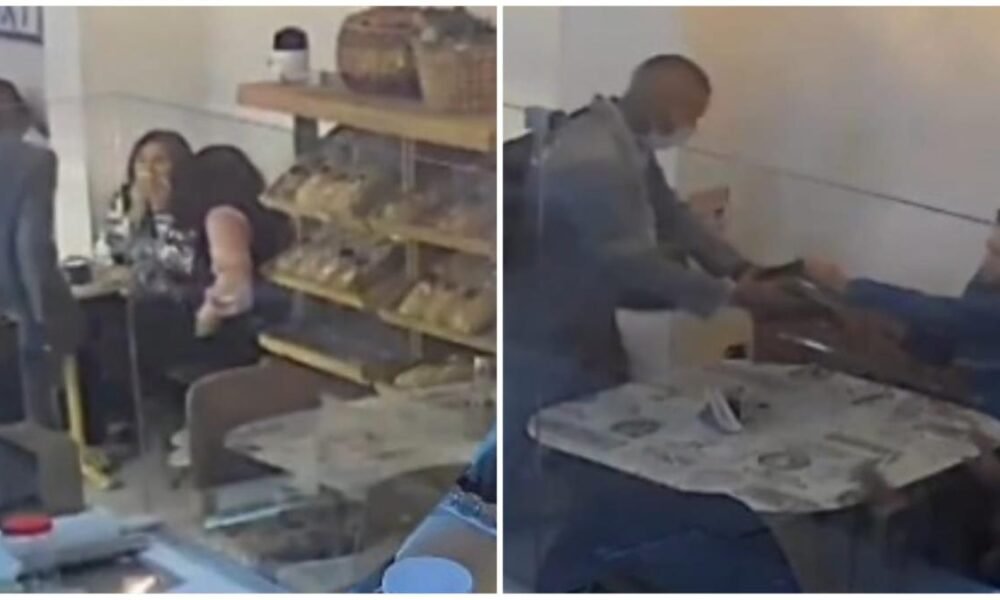 Atracador Vestido de Traje Robó A Varios CLIENSES DE UNA PANADERÍA EN BOGOTÁ: VIDEO