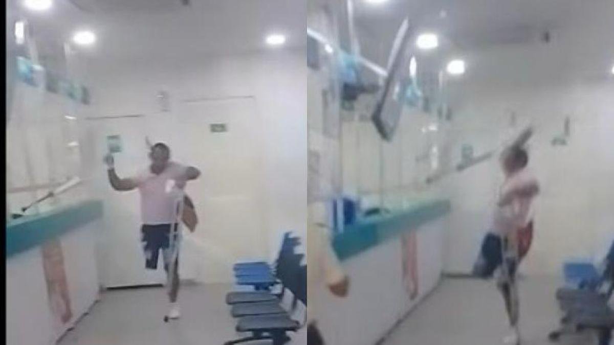 Hombre Arremetió contra Droguería Cafam Por Falta de Medicamentos