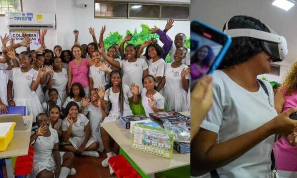 ASÍ HIJO LOS LABORATORIOS DE ROBÓTICA CON REALIDAD Virtual Que Inauguró Minciencias en Tumaco