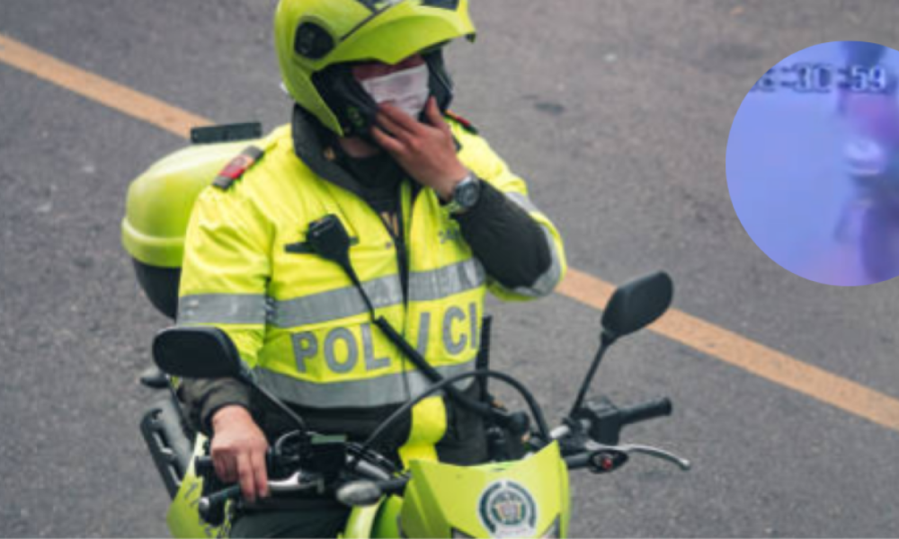 Hombre se Robó Motocicleta de la Policía Mientras Agentes Estaban en un comercial local