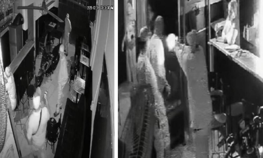 un hombre se salvó de morir en medio de un milnería robo