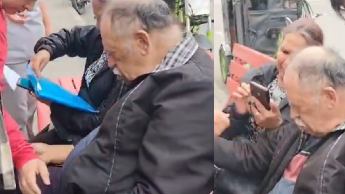 Adulto alcalde se Desplomó Tras Varias Horas Haciendo Fila Para Reclamar Medicamentos