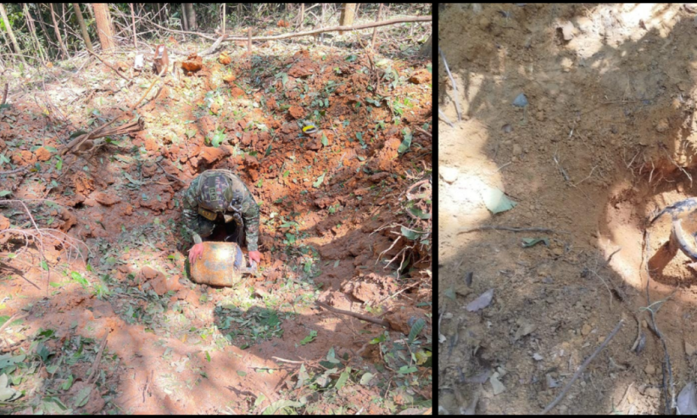 Ejército Halló Campo Minado en una Carretera del Municipio de Tibú