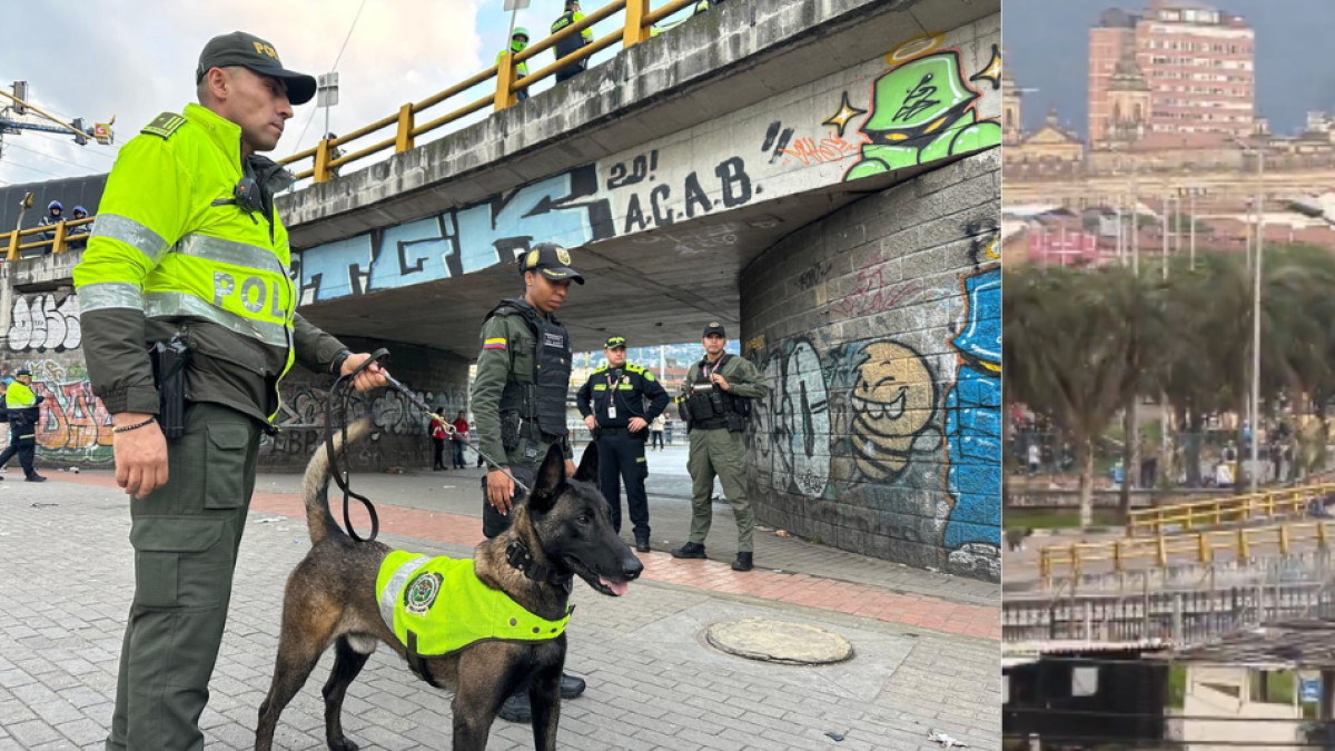 Autoridadas Captaron una persona una persona tras la explosión de una granada en San Bernardo, Bogotá