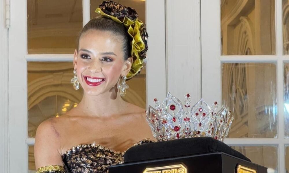 La corona que lucirá la reina tatiana angulo