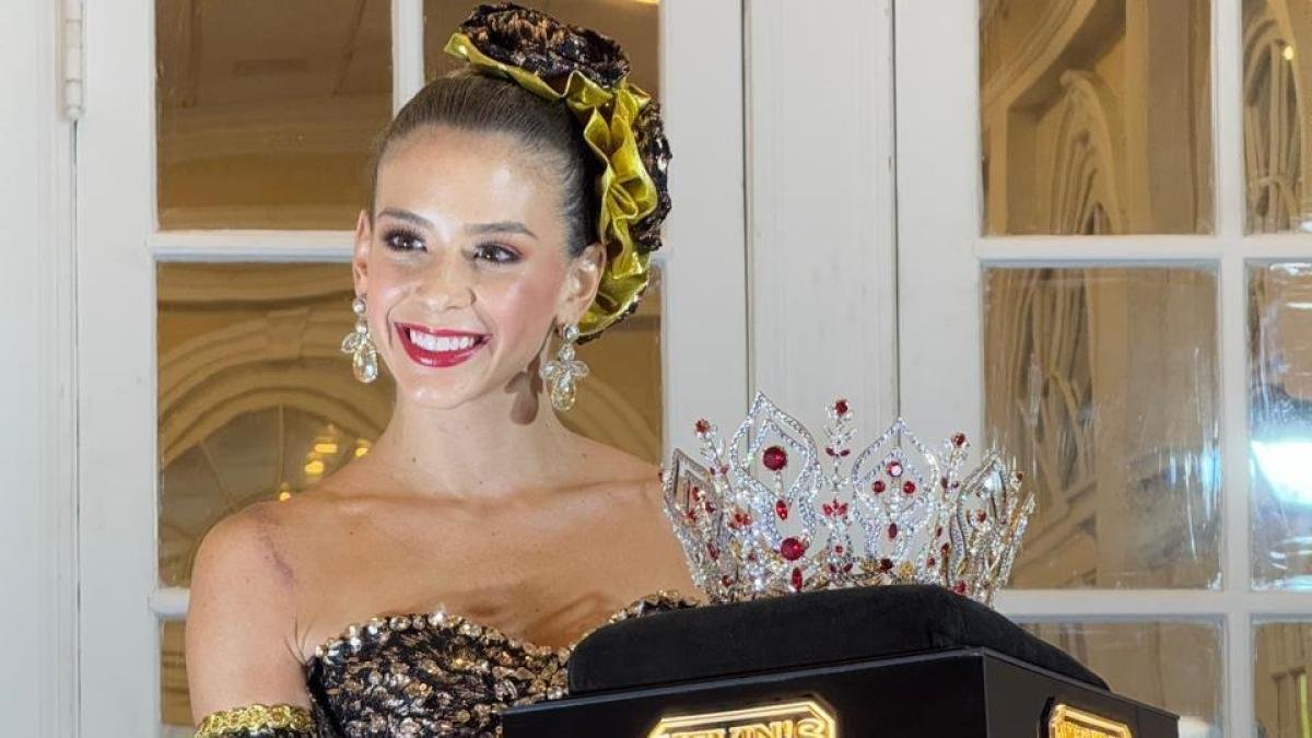 La corona que lucirá la reina tatiana angulo