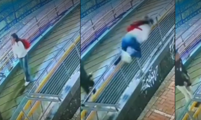 La Prisionante Acrobacia con la Que una Joven Evitó ser Robada en Un puente de bogotá