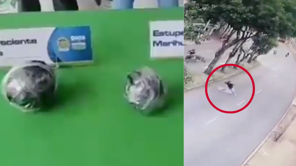 ASI OPERAN DELINCUENTES QE Lanzan Drogas a la Cárcel Modelo de Bucaramanga: Hay Un Cauturado