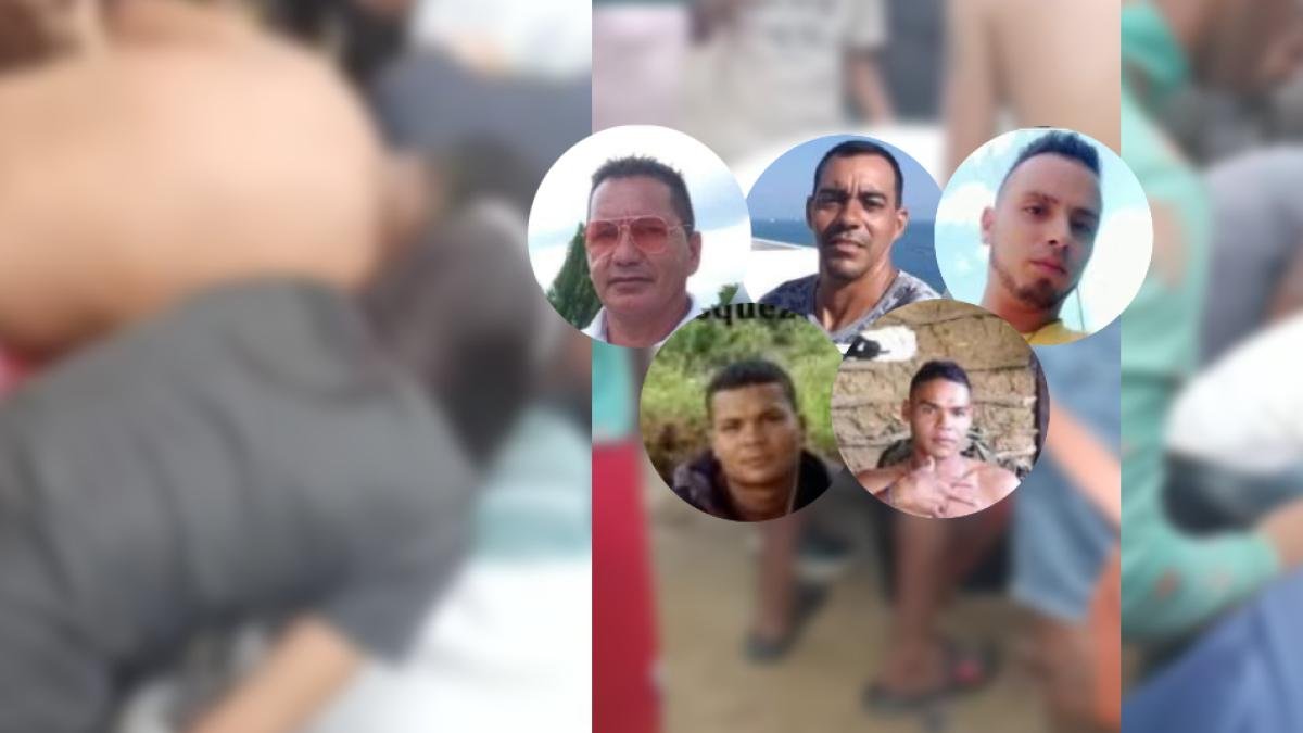 Eros hijo Los Rostros de Cinco Hombres que Murieron en Motel de San Juan Nepomuceno, Bolívar