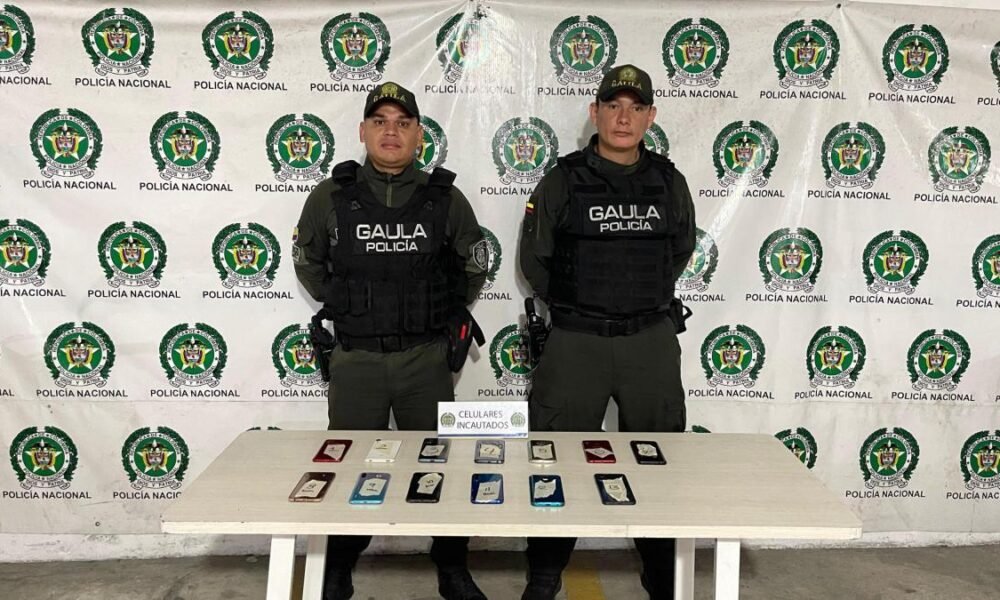 Policía Decomisó 89 Celulares en Cácceles de Barranquilla