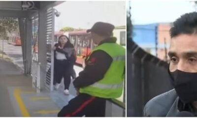 Habla Guarda de Transmilenio que se Hizo Viral por video en que deja Colar A Varios Pasajeros