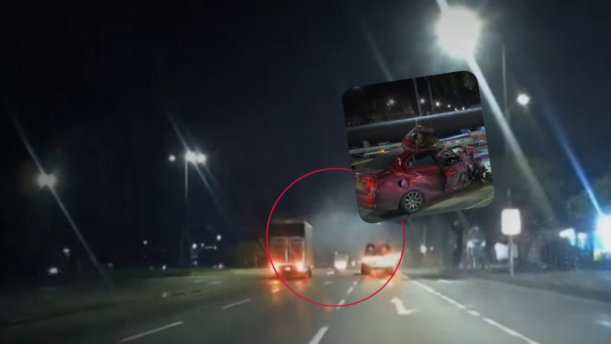 Accidente en Carrera 30 de Bogotá dejó un Muerto; Video Captó Trogedia Entre Carro y Tractomula