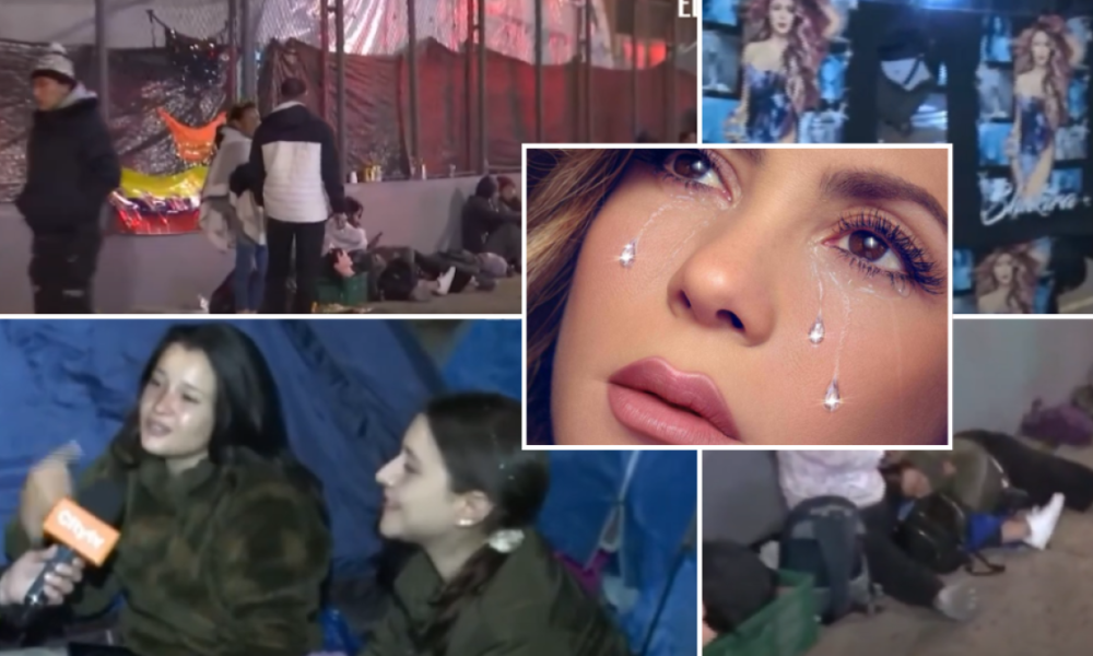 Decenas de Fanábticos Acamparon Afuera de el Campín Antes del Concier