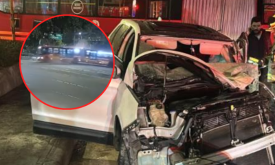 Pasajera de Transmilenio Narra CÓMO FUE APARATOSO CHOQUE CON CARRO EN CALLE 80: 'Salió un volar'