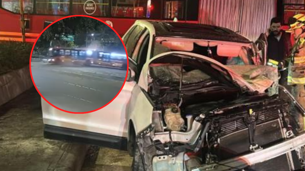 Pasajera de Transmilenio Narra CÓMO FUE APARATOSO CHOQUE CON CARRO EN CALLE 80: 'Salió un volar'