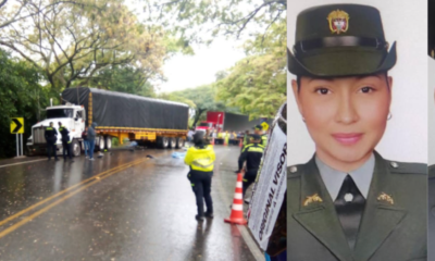 Identifican A Los dos Jóvenes Policías que Murieron en Trágico Accentione en Huila Tras Colisionar Contra Tractomula