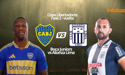 Alianza Lima vs Boca Juniors EN VIVO HOY: minuto a minuto del partido en La Bombonera por fase 2 vuelta de la Copa Libertadores 2025