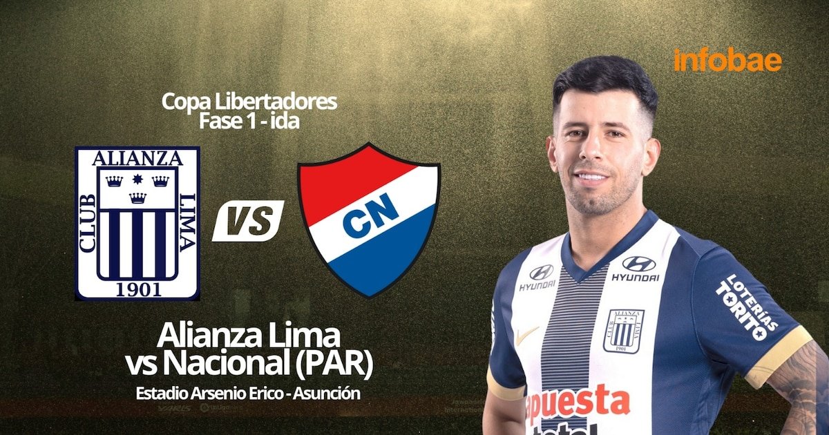 Alianza Lima vs Nacional EN VIVO HOY: minuto a minuto del partido por primera fase ida de la Copa Libertadores 2025