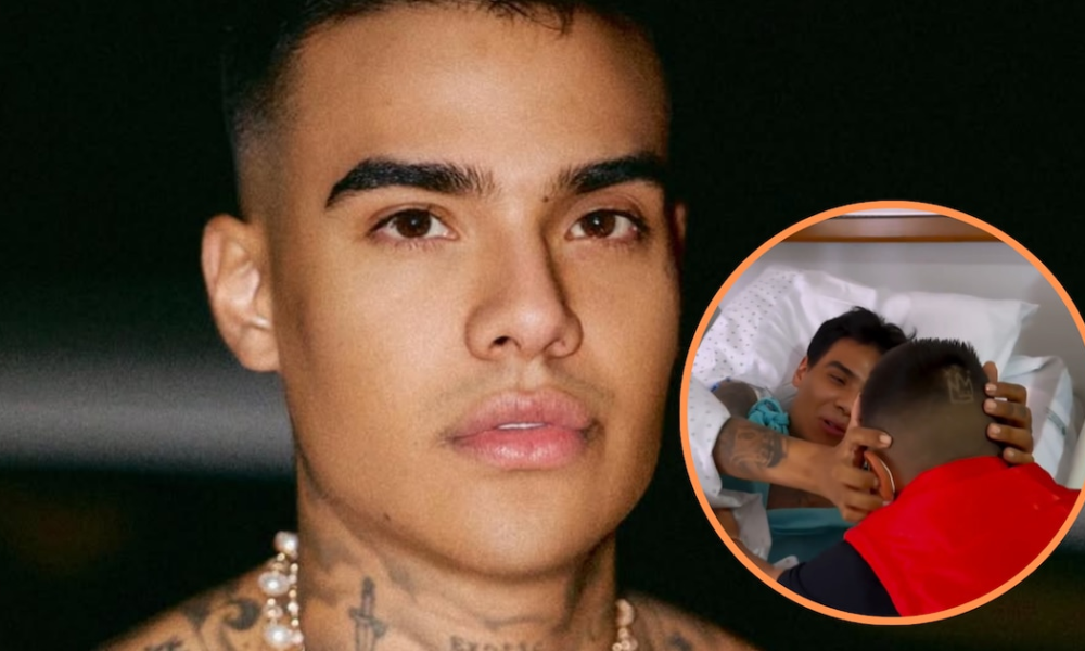 Así fue el emotivo reencuentro de Dj Exotic con su hijo Valentino después de casi tres meses de incertidumbre