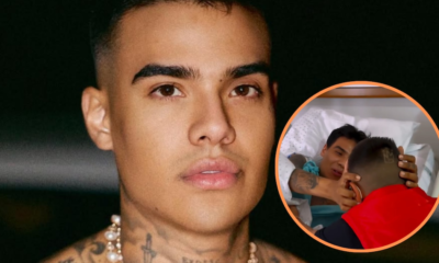 Así fue el emotivo reencuentro de Dj Exotic con su hijo Valentino después de casi tres meses de incertidumbre