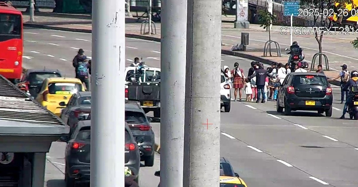 Bloqueada la avenida El Dorado por manifestantes Emberá: estos son los detalles