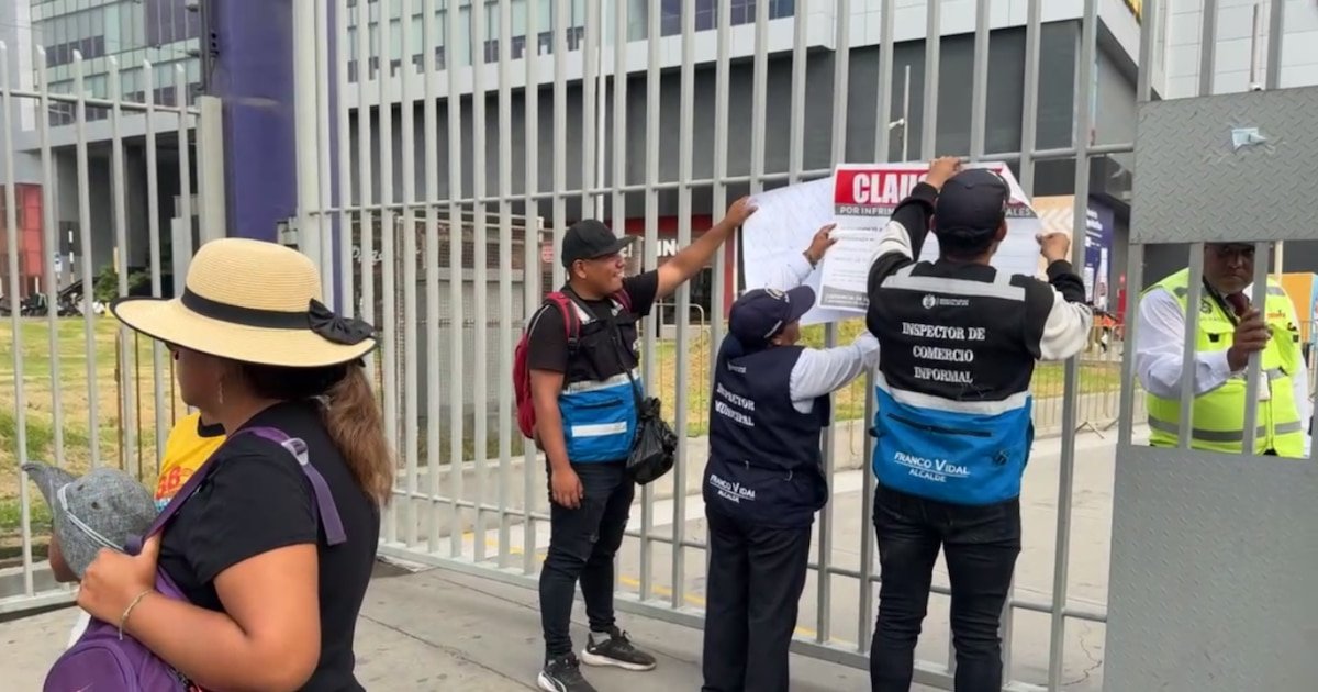 Clausuran Real Plaza Puruchuco y Tottus de La Molina por irregularidades en operativos de fiscalización