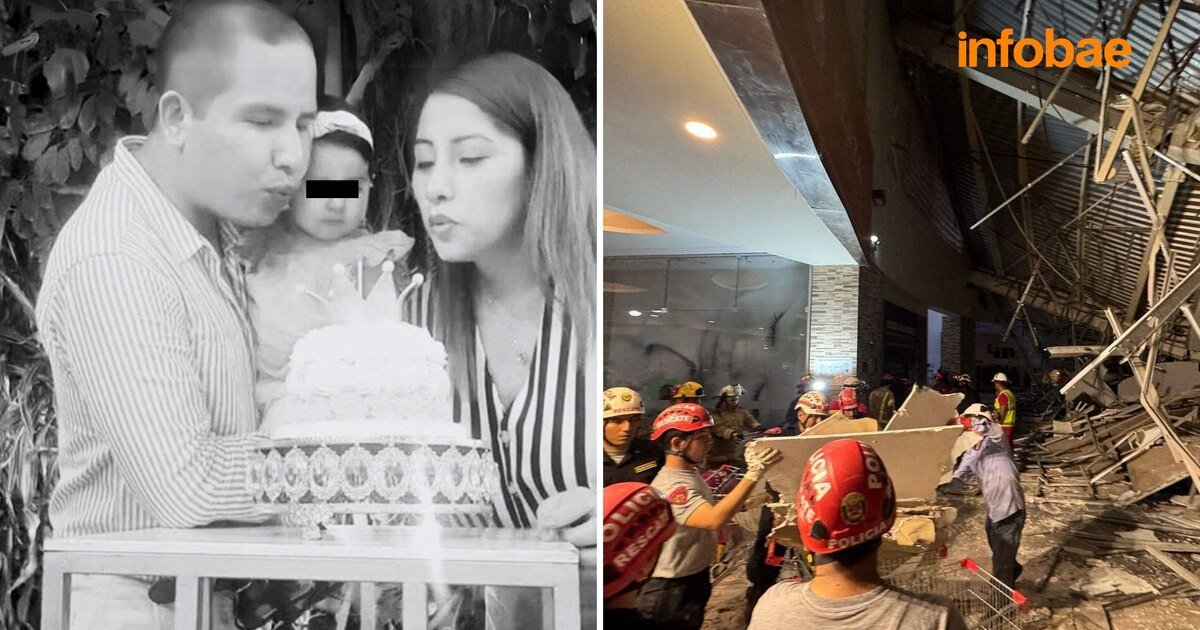 Colapso en Real Plaza Trujillo: Policía fallece junto a su esposa e hija de dos años