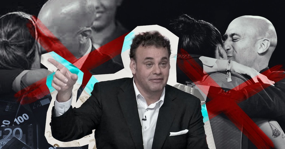 David Faitelson arremete contra la sanción impuesta a Luis Rubiales por agresión sexual a Jenni Hermoso: “Irrisorio, ridículo”