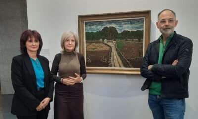 El Meiac de Badajoz incorpora el cuadro 'Paisaje de los montones de piedra' de Ortega Muñoz tras una donación anónima