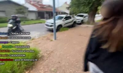 El streamer Tiny Medrano fue asaltado por motochorros armados mientras realizaba una transmisión en vivo