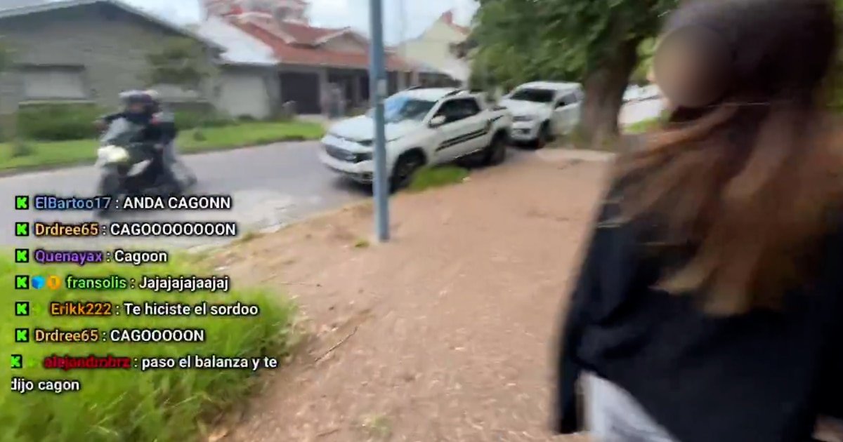 El streamer Tiny Medrano fue asaltado por motochorros armados mientras realizaba una transmisión en vivo