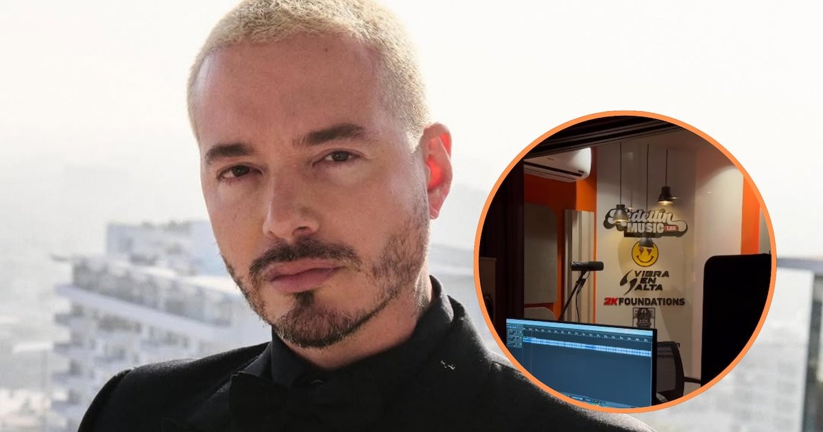 J Balvin inauguró un estudio de grabación público en la comuna 1 de Medellín: quiénes podrán usarlo