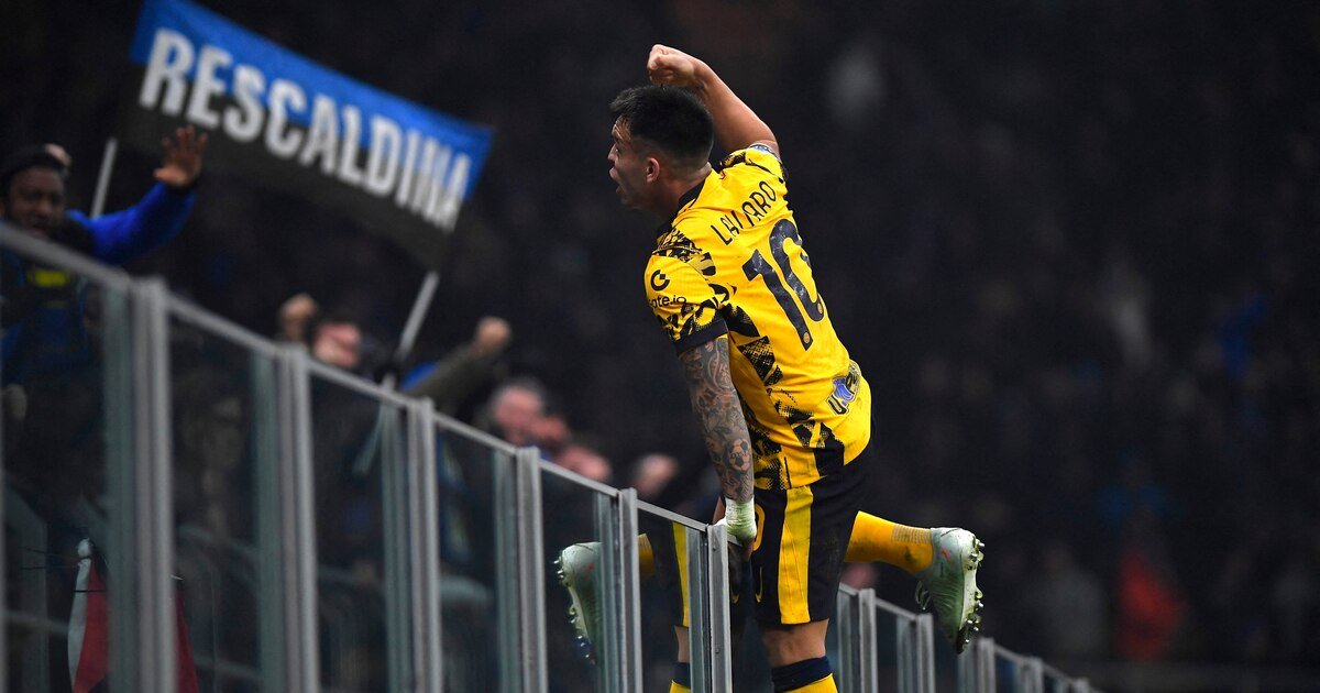 Lautaro Martínez marcó el gol de la victoria del Inter sobre el Genoa: el efusivo festejo colgado del alambrado con los hinchas