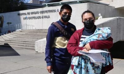 Mujer da a luz en la vía pública de la CDMX; personal del IMSS la auxilia