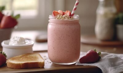 Oro de juventud: prepara un batido antioxidante con fresas en sólo 5 minutos