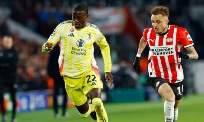 PSV eliminó a la Juventus en el alargue y PSG apabulló al Brest: todos los goles de los playoffs de la Champions League