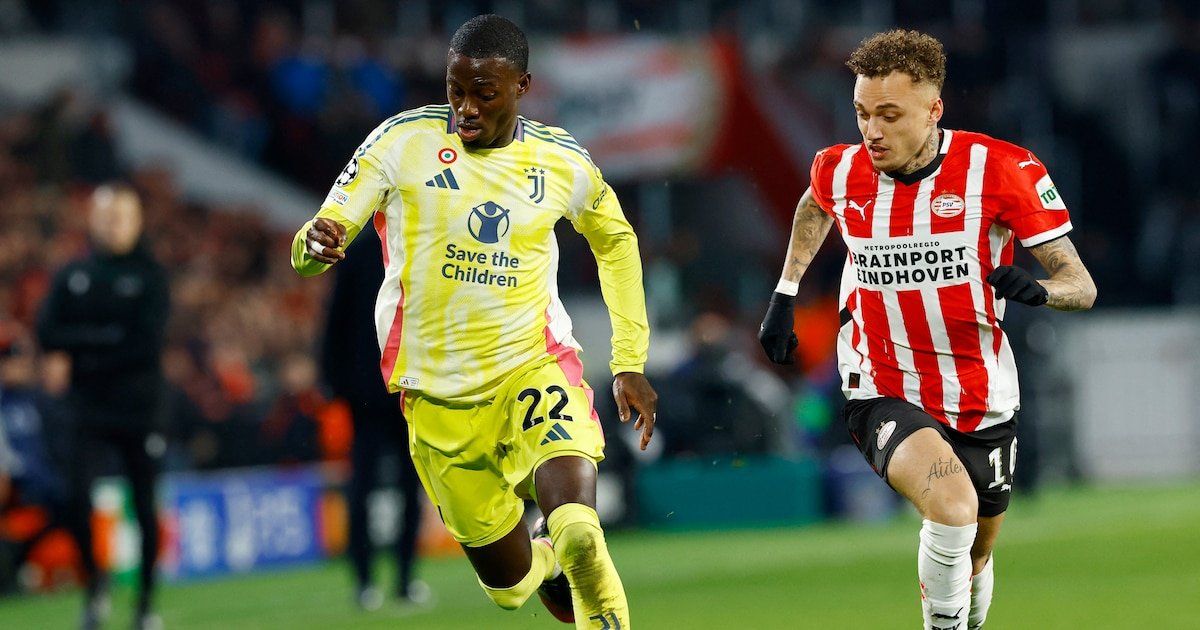PSV eliminó a la Juventus en el alargue y PSG apabulló al Brest: todos los goles de los playoffs de la Champions League