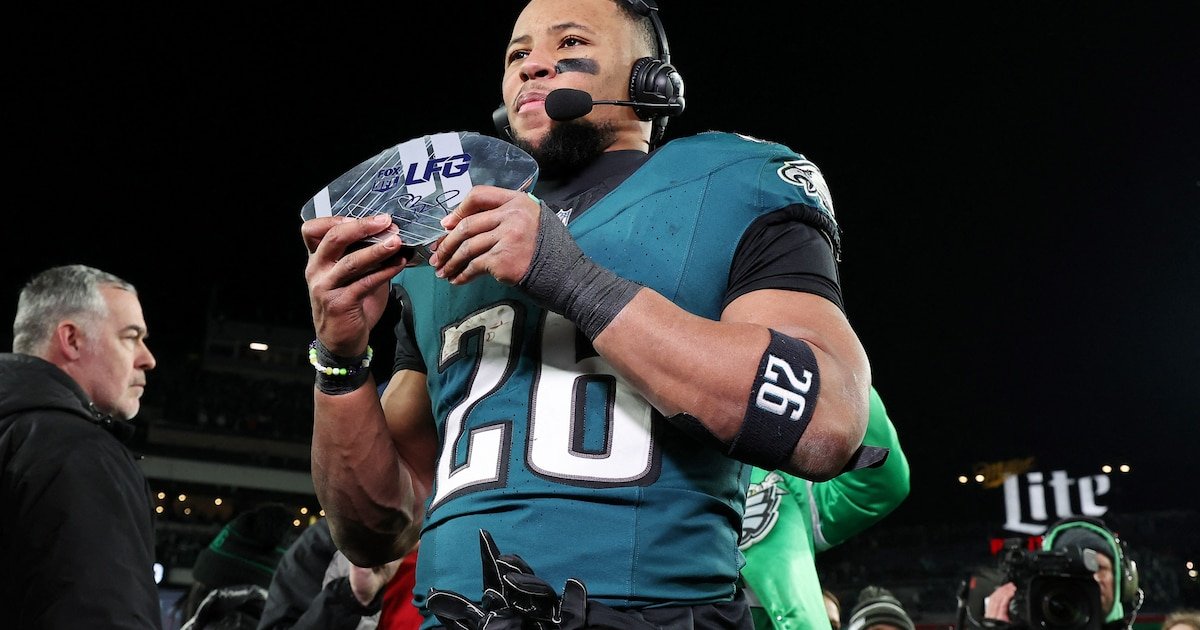 Pasó de ser la “basura” de un equipo al “tesoro” de los Eagles: Saquon Barkley, el corredor que sueña con ganar el Super Bowl