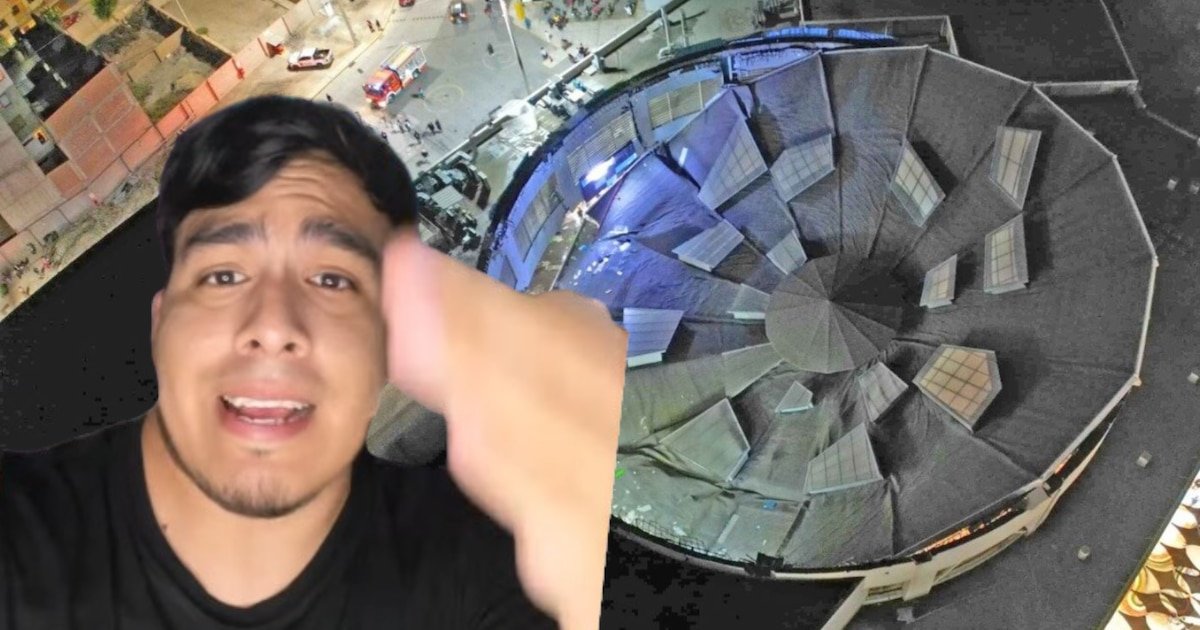 Tiktoker trujillano, José Pastor, reveló cómo rescató a su madre tras colapso de techo en Real Plaza Trujillo