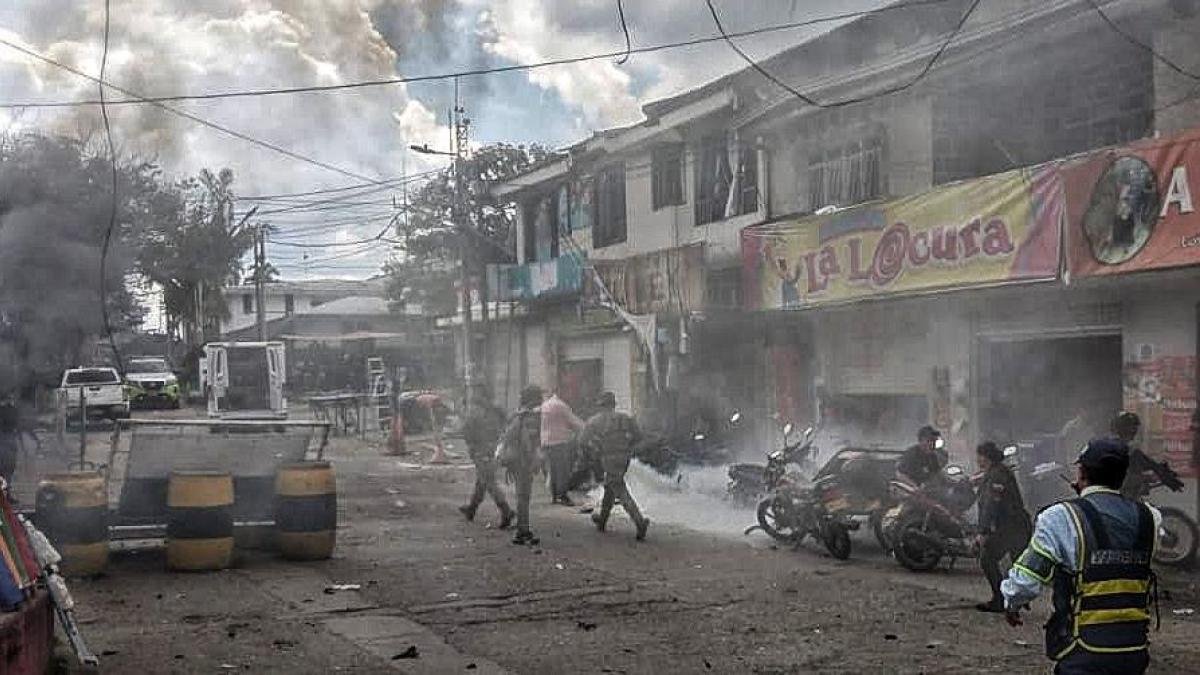 La Explosión de Moto Bomba en Piendamó, Cauca, Deja 73 Afectados, De Los Cuales, 20 hijo Heridos Graves