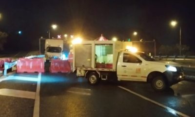 Accidente en Carretera Bogotá - Villacencio, Cerca de Peaje Pipiral, Causó Cierre Total de la Vía Durante una Hora