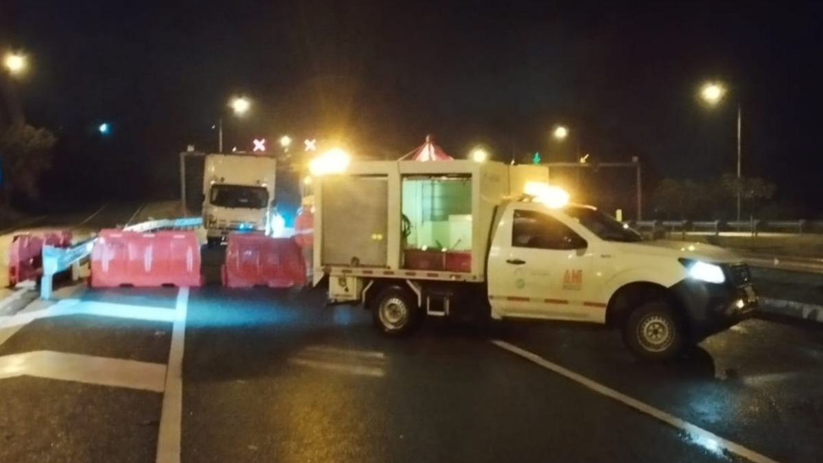 Accidente en Carretera Bogotá - Villacencio, Cerca de Peaje Pipiral, Causó Cierre Total de la Vía Durante una Hora