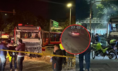 Esta es la Identidad y parte Médico del Joven que chocó su camioneta contra el autobús de transmilenio en bogotá