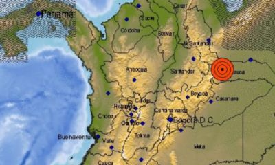 Temblor Hoy 2 de Marzo en Colombia