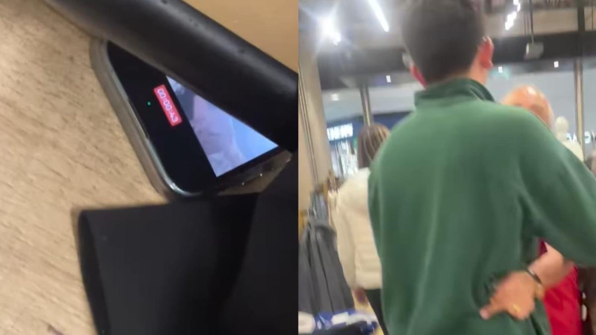 Denuncian A Joven Que Grabó A UNA MUJER EN UN VESTOR EN CENTRO COMERCIAL DE BOGOTÁ
