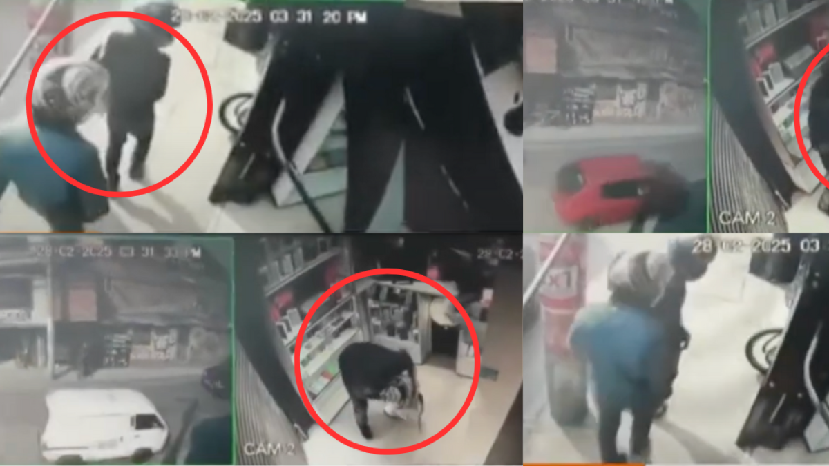 Ladrones Armados intentaron robar local en bogotá y comerciante los sacó corrido: Dej