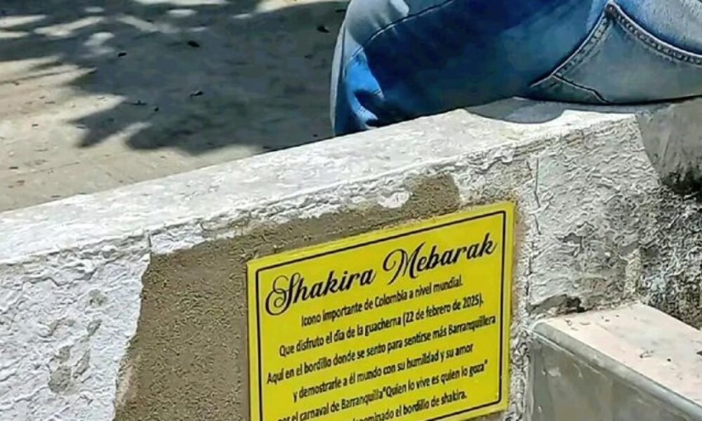 Los errores ortográficos que Llamaron la atenga en la placa