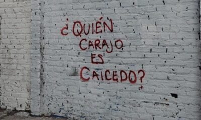 MITERIOSO GRAFITI '¿QUIÉN CARAJOS ES CAICETEO? Aparece en Barranquilla y Genera Polémica y Malestar